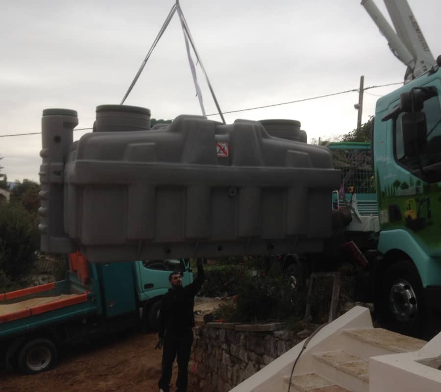 La Roquefortoise Entreprise D Assainissement Roquefort Les Pins Realisation 13